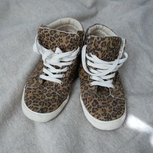 Cheetah Print Sneakers